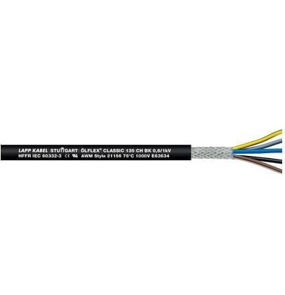 1123421. CABLE DE CONTROL OLFLEX CLASSIC 130 H BLACK