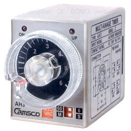 AH3-BM. TEMPORIZADOR ANALOGICO MULTIRANGO