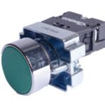 FPB-BA1 G. PULSADOR METALICO VERDE