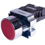 FPB-BA2 R. PULSADOR METALICO ROJO