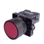 FPB-EA2 R. PULSADOR PLASTICO ROJO