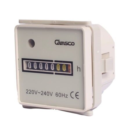 HM-1 220V. HOROMETRO ANALOGICO CUADRADO