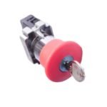 LMB-BX5. PULSADOR METALICO DE EMERGENCIA ROJO TIPO HONGO