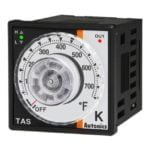 TAS-B4RK4F, CONTROLADOR DE TEMPERATURA ANALOGICO 48X48MM, IN: "K", OUT: RELE, 32-752°F, 8 PINES, 100-240VAC