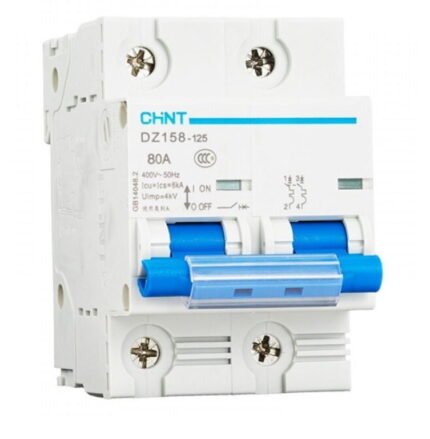 DZ158-125 2P 80A 10KA INT. TERMOMAGNETICO