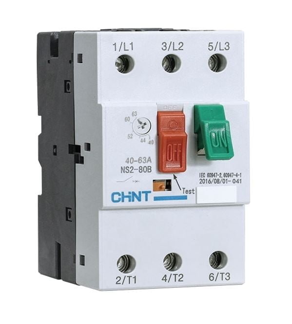 NS2-80B 40-63A. GUARDAMOTOR NS2-80B 40-63A. GUARDAMOTOR