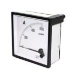 NP72-A 600/5, AMPERIMETRO ANALOGICO 72MMX72MM, RANGO 600/5A
