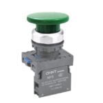 NP8-01-M13. PULSADOR PLASTICO DE EMERGENCIA VERDE