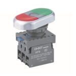 NP8-11SD 110-220VAC LED. PULSADOR DOBLE PLASTICO