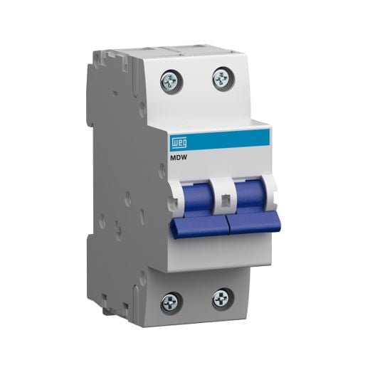 10076431. MDW-C25-2 - INT. TERMOMAGNETICO 2X25A 10076431. MDW-C25-2 - INT. TERMOMAGNETICO 2X25A