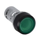 1SFA619100R1312. CP1-13G-10 - PULSADOR LUMINOSO RASANTE PLASTICO VERDE