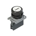 E2 AC-DXBC1226. PULSADOR PLASTICO RASANTE BLANCO