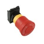 12922954, CSW-BESG-01000000-3VF - PULSADOR DE EMERGENCIA ROJO TIPO HONGO, 1NC, DESBLOQUEO POR GIRO