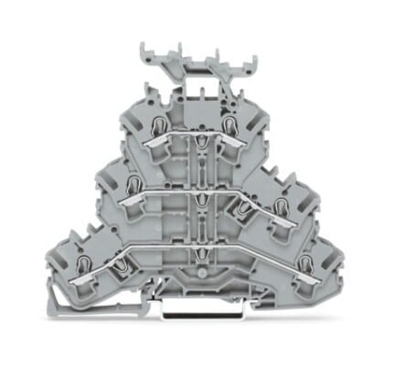 2002-3231. BORNERA DE PASO 2.5MM2 3 PISOS