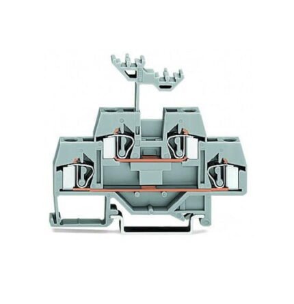 281-619. BORNERA DE PASO 4MM2 2 PISOS