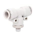 APB8-04, CONECTOR TIPO T MACHO P/ MANGUERA 8MM 1/2" NPT