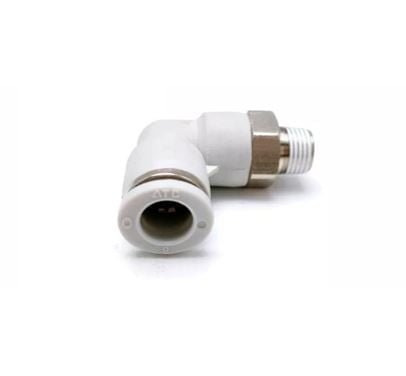APL8-04. CONECTOR TIPO CODO MACHO 8MM